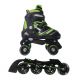 Rollschuhe, die in 2 in 1 REVERSE Lime Green-Inline-Skates der Größe L NEXTREME umgewandelt werden können